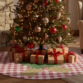 Roodkapje met kerstboomrokken kerstboom rok