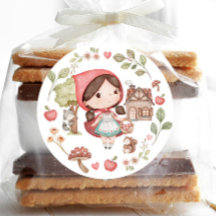 Roodkapje Schattig Whimsical