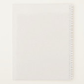 Roodkapje  Zwart Wit Framed Tekening Planner (Achterkant)