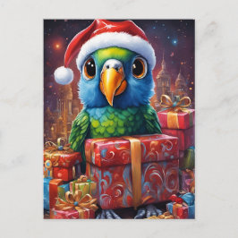 Roodkappapegaai Briefkaart