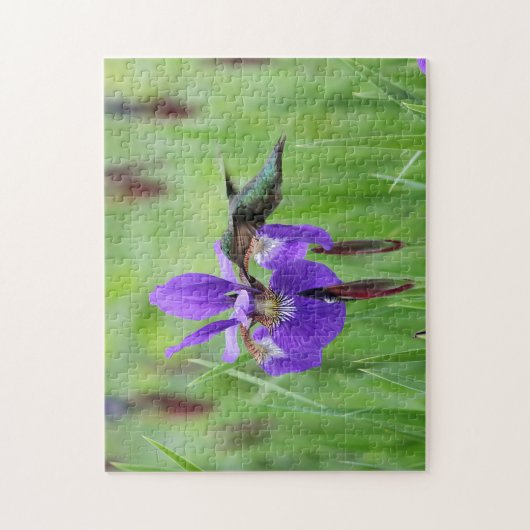 Roodkeelvogel Legpuzzel (Verticaal)