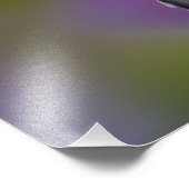 Roodkeelvogel tijdens de vlucht in de heistel foto afdruk (Hoek)