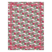 roodkokerspatroon keuken-picknick tafelkleed (Voorkant)