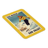 Roodkopige Poster voor het glimlachen en slachten  Magneet (Rechterzijde)