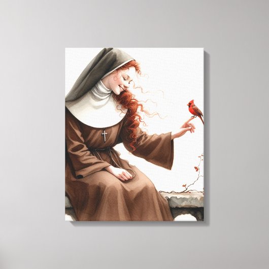 Roodkoppen Canvas Afdruk (Voorkant)