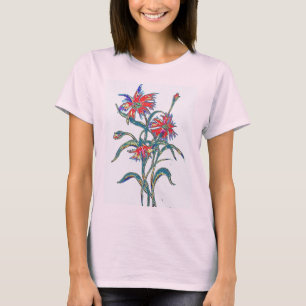Roodkornbloemen T-Shirt