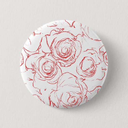 Roodlijnen Ronde Button 5,7 Cm (Voorkant)