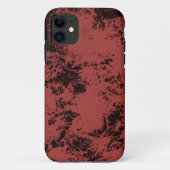 Roodmarmertextuur van terracotta Case-Mate iPhone case (Achterkant)