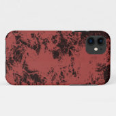 Roodmarmertextuur van terracotta Case-Mate iPhone case (Achterkant (horizontaal))