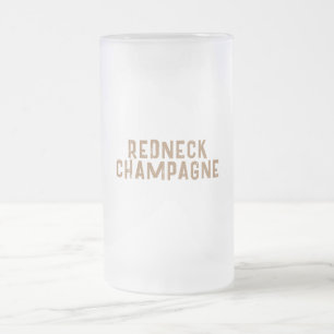 Roodnek Champagne Mok van geblazen glas