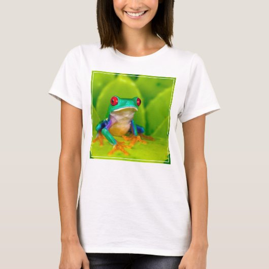 Roodogige boomkikker, Costa Rica T-shirt (Voorkant)
