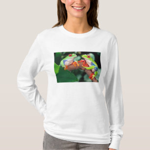 Roodogige boomkikker paar, Agalychinis callidryas, T-shirt