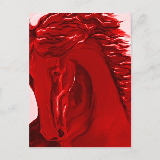 Roodpaarden Briefkaarten 21 (Voorkant)