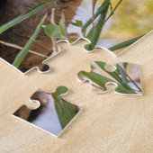 Roodrode panda legpuzzel (Zijkant)