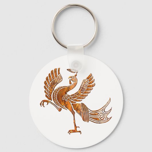 Roodroestbrak Sleutelhanger (Voorkant)