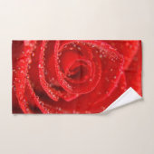 roodroos bad handdoek (Handdoek)