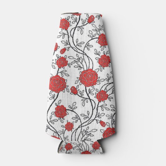 roodroos flesjeskoeler (Voorkant)