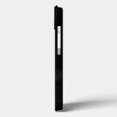 Roodroze en witte rook. Monogram. Case-Mate iPhone Case (Achterkant / Links)