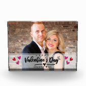 Roodroze harten Foto van Valentijnsdag (Voorkant)