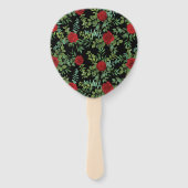 Roodrozenweddenschap Handwaaier (Achterkant)