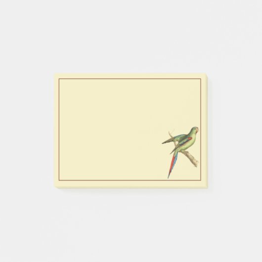 Roodschouderparkiet Post-it® Notes (Voorkant)