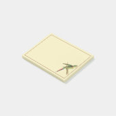 Roodschouderparkiet Post-it® Notes (Schuin)