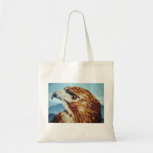 Roodstaart Hawk-textiel Tote Bag