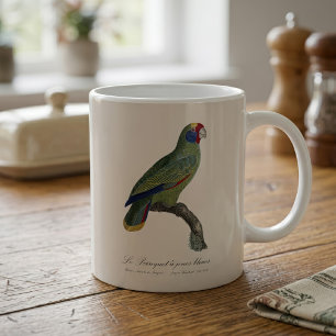 Roodstaartamazone, Amazona Brasiliensis Koffiemok
