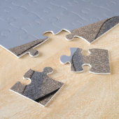 Roodstaartbuizerd in vlucht legpuzzel (Zijkant)