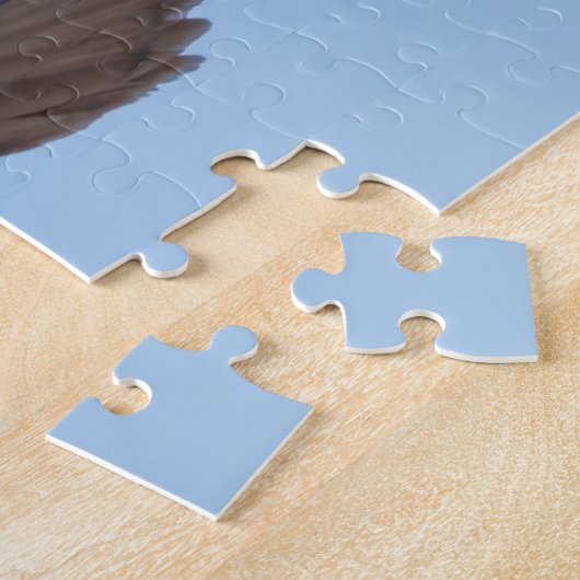 Roodstaartbuizerd in vlucht legpuzzel (Zijkant)