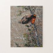 Roodstaartbuizerd Legpuzzel (Verticaal)