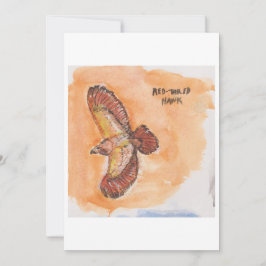 Roodstaartbuizerd Wenskaart Kaart