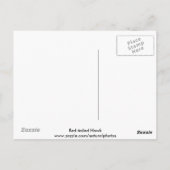 RoodstaartHawk-Briefkaart Briefkaart (Achterkant)