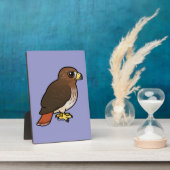 RoodstaartHawk Fotoplaat (Zijkant)