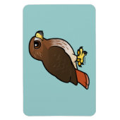 RoodstaartHawk Magneet (Verticaal)