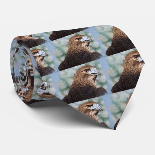 RoodstaartHawk-Stropdas Stropdas (Opgerold)