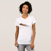 Roodstaartschelp T-shirt (Voorkant volledig)