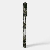 Roodstart in de chrysanten in groen en wit Case-Mate iPhone case (Achterkant / Rechts)