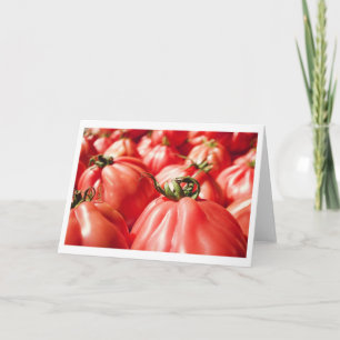 Roodtomatenfotografie Keuken op de markt van de bo Kaart