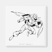 Roodtornado-overzicht Magneet (Voorkant)