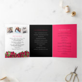 Roodtulpen hartinkt kunstverhaal toewijding bruilo drieluik programma (Binnen)