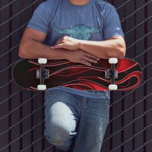 Roodvlamesskateboard Skateboard