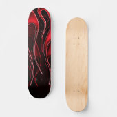 Roodvlamesskateboard Skateboard (Voorkant)