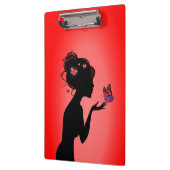 Roodvlindervrouw Klembord (Links)