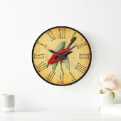  Roodvogelrante en Elegant Kitchen Grote Klok (Huis)