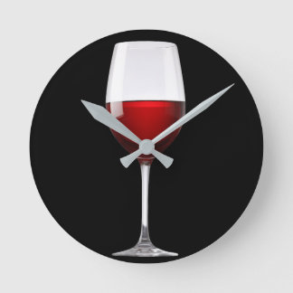 Roodwijn Glass Black Drinken Winery Ronde Klok