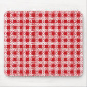 Roodwitte luis  hok muismat (Voorkant)