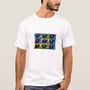 roodwol vinylklaar t-shirt