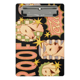 Roof Club / Hond Illustraties Mini Klembord