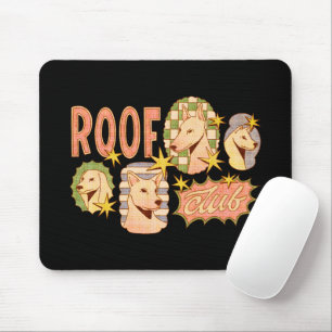Roof Club / Hond Illustraties Muismat